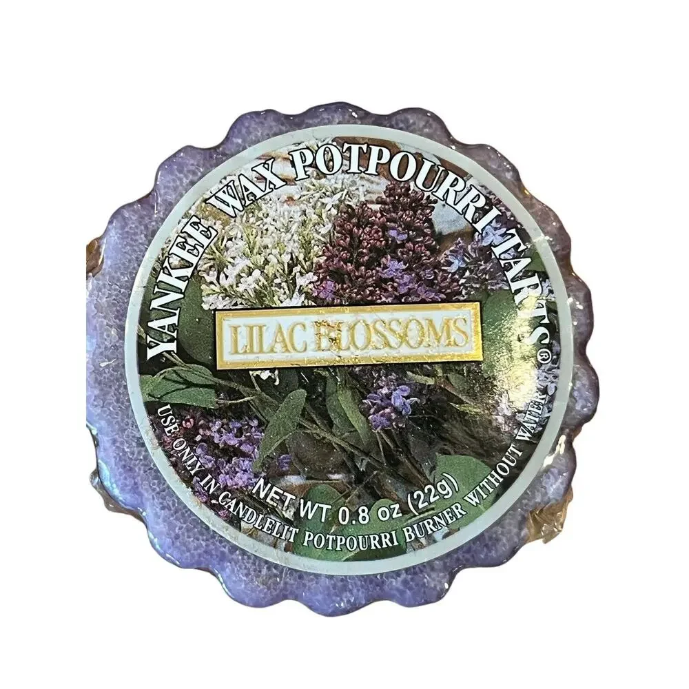 8 Yankee Candle Wax Tarts Retired Lilac Blossoms Banana Nut Bread Storm Watch